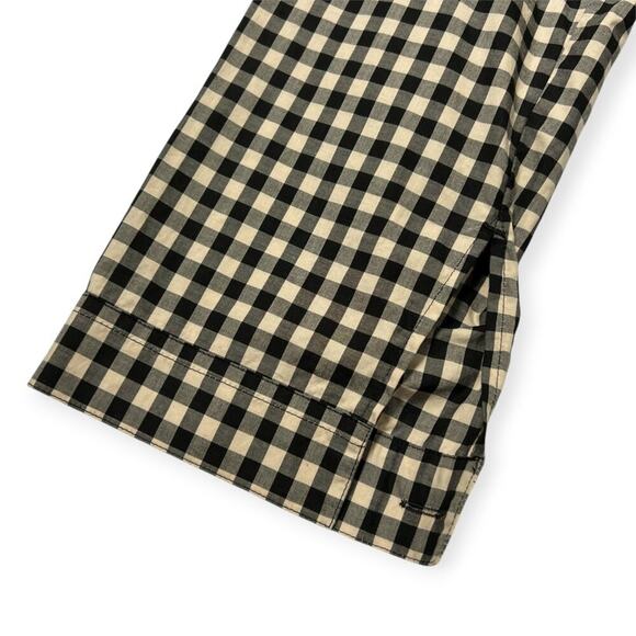 NEW Nicholas Daley Classic Two Pocket Shirt SIZE M Black Ecru NWT England READ - Picture 8 of 13